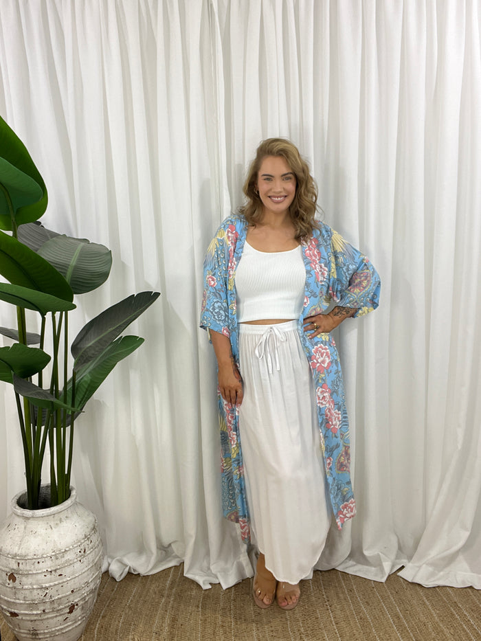 Bodhi Kimono- Baby Blue