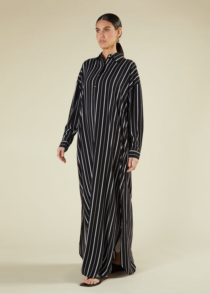Bold Stripe Maxi