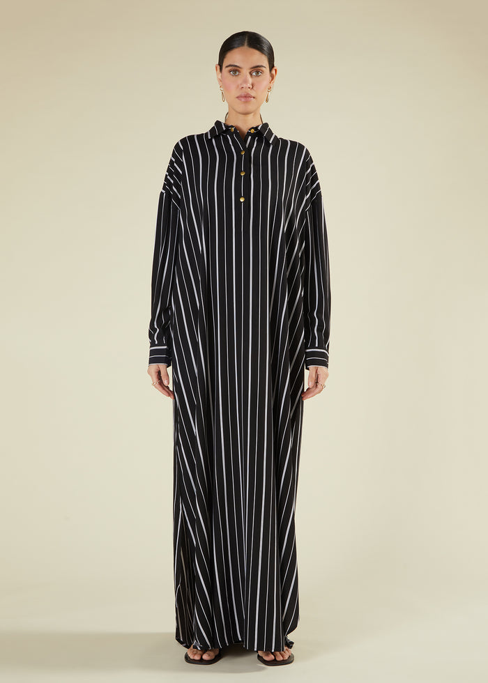Bold Stripe Maxi