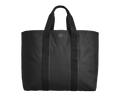 True Black | front-facing view of bonded tote bag