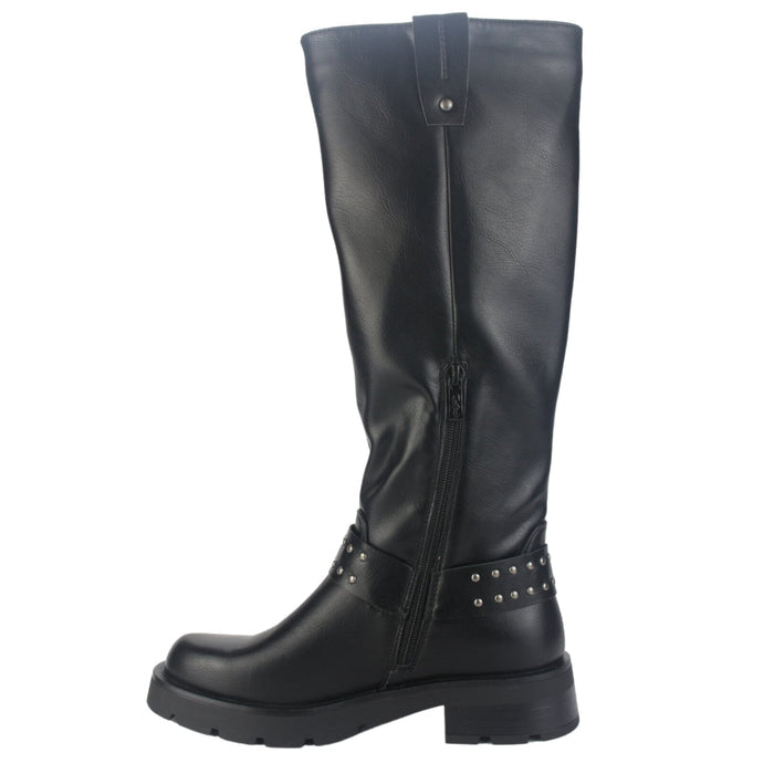Bota Chalada Mujer Tati-1 Negro Casual Botas Taco Chalada