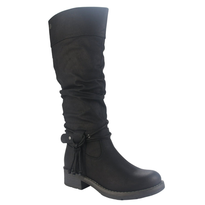 Bota Chalada Mujer Torri-30 Negro Casual Botas Taco Chalada