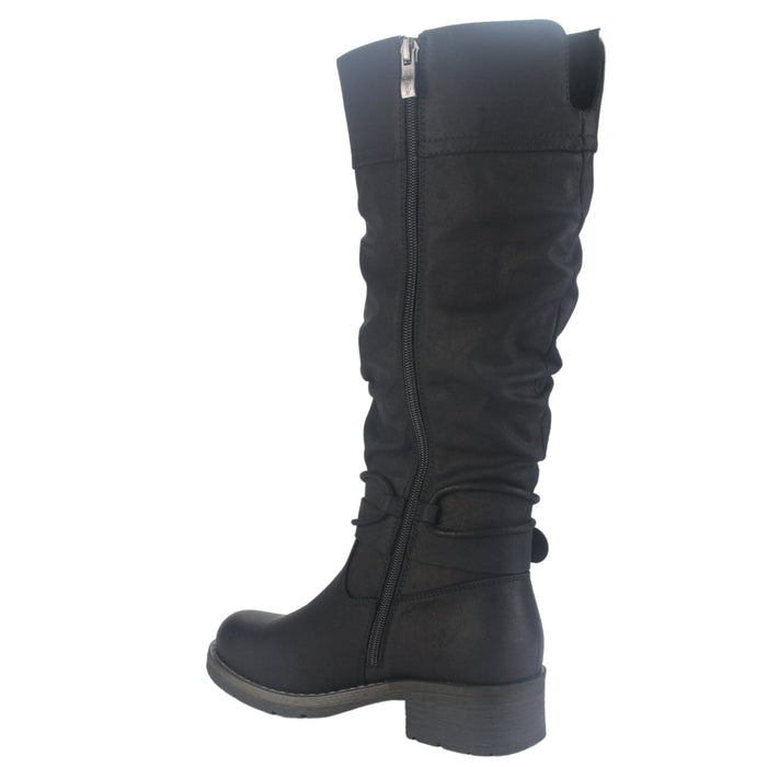 Bota Chalada Mujer Torri-30 Negro Casual Botas Taco Chalada