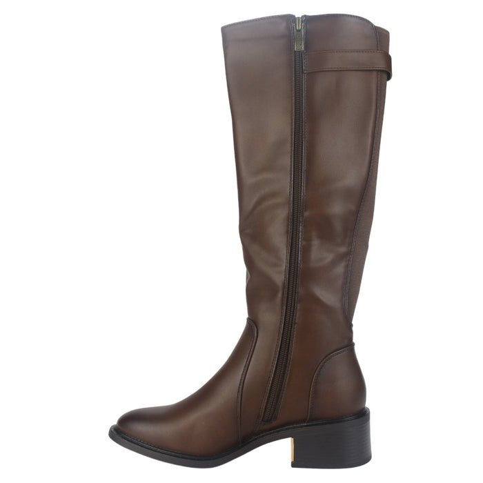 Bota Chalada Mujer Traffam-60 café Casual Botas Taco Chalada