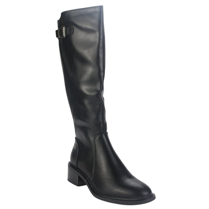 Bota Chalada Mujer Traffam-60 Negro Casual Botas Taco Chalada