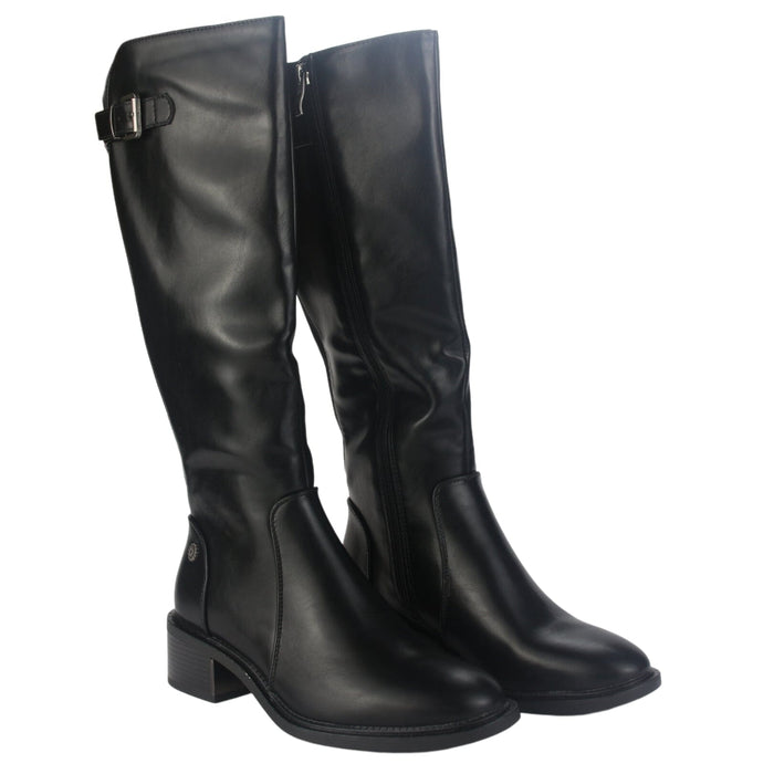 Bota Chalada Mujer Traffam-60 Negro Casual Botas Taco Chalada