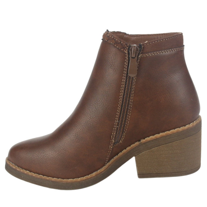 Botin Chalada Mujer Camp-50 Café Casual Botines Taco Chalada