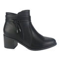 Botin Chalada Mujer Diva-4 Negro Casual Botines Taco Chalada