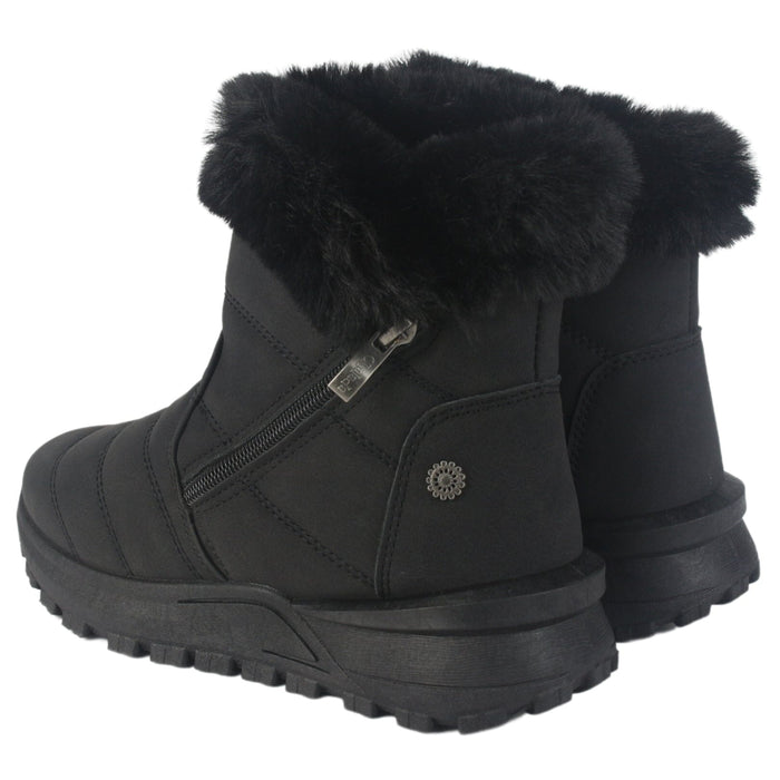 Botin Chalada Mujer Laica-1 Negro Casual Botines Plataforma Chalada