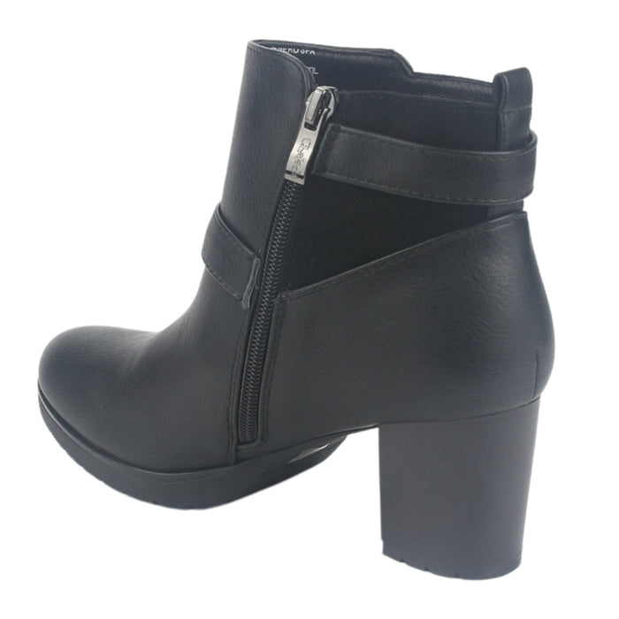 Botin Chalada Mujer Lelia-1 Negro Casual Botines Taco Chalada