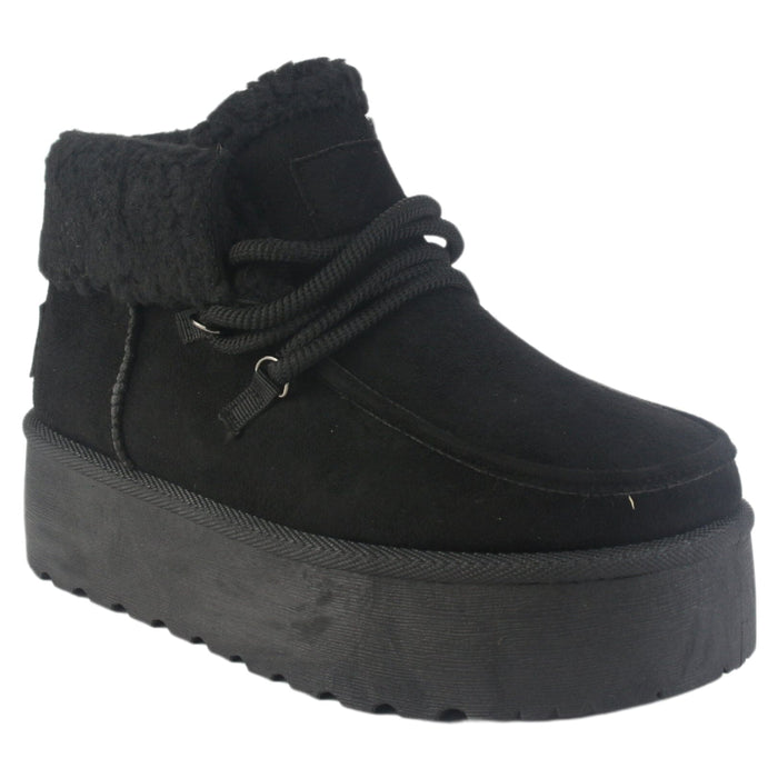 Botin Chalada Mujer Pinguih-4 Negro Casual Pantuflas Chalada