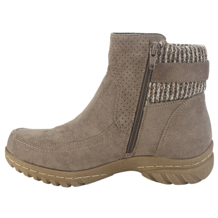 Botin Chalada Mujer Qual-5 café Casual Botines Taco Chalada