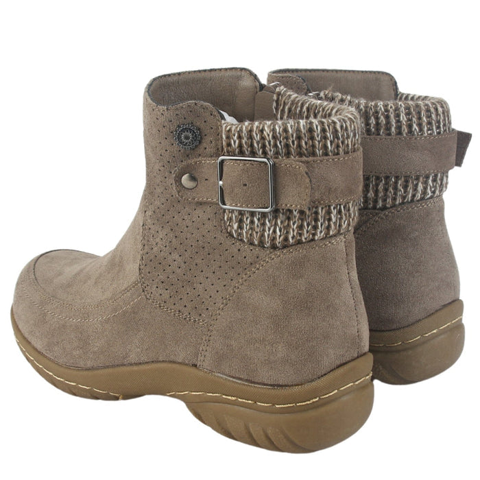 Botin Chalada Mujer Qual-5 café Casual Botines Taco Chalada