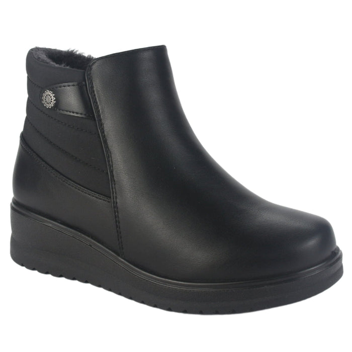 Botin Chalada Mujer Rayo-2 Negro Casual Botines Plataforma Chalada