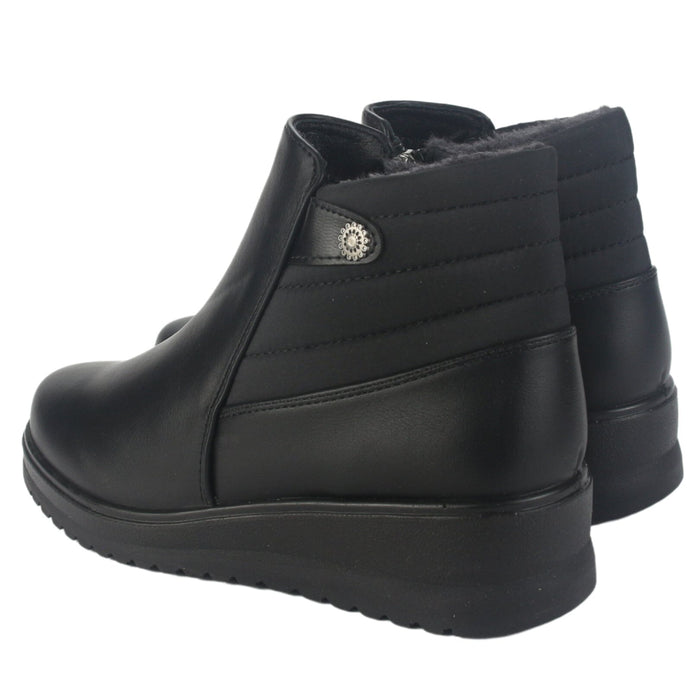 Botin Chalada Mujer Rayo-2 Negro Casual Botines Plataforma Chalada