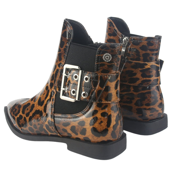 Botin Chalada Mujer Slik-10 Print Casual Botines Taco Chalada