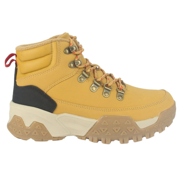 Botin Outdoor Funway Mujer Nevado-2 Camel Botines Taco Funway