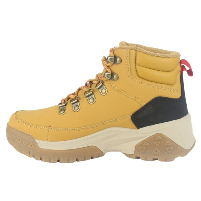 Botin Outdoor Funway Mujer Nevado-2 Camel Botines Taco Funway
