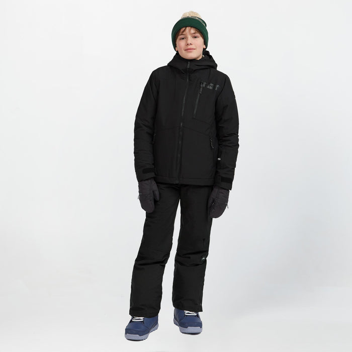 Boy's Cruz Snow Jacket - Black Out