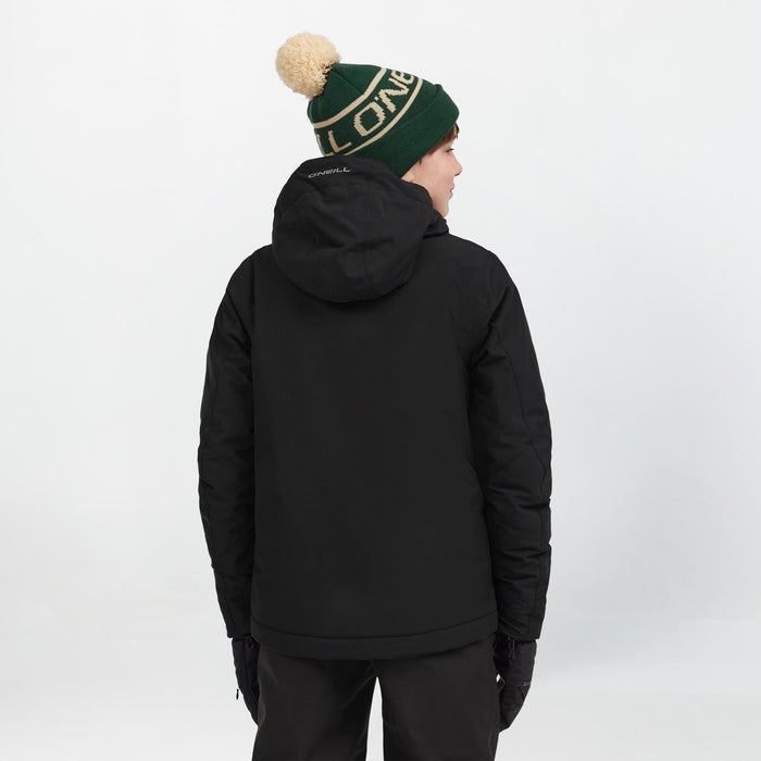 Boy's Cruz Snow Jacket - Black Out