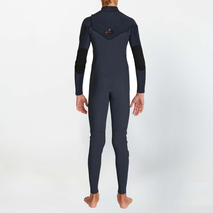 Boy's HyperFire 3/2mm Steamer Chest Zip - Gunmetal