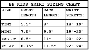 BP KIDS SKIRT AURORA