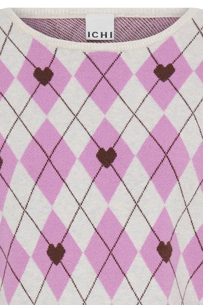 Brielle Jumper (Oatmeal/Purple)