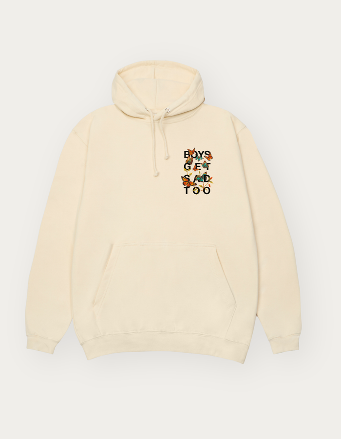 BUTTERFLIES HOODY VANILLA