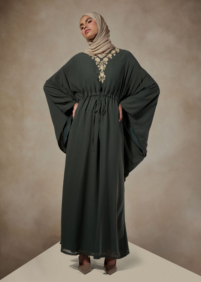 Cascade Kaftan Olive