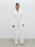 Chamonix Sequin Jumpsuit (Ivory)