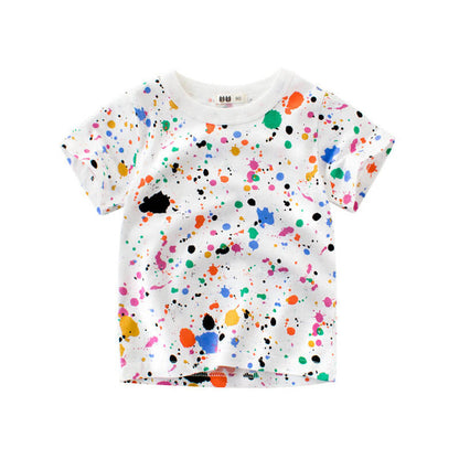 Children's Breathable Summer T-Shirt | Boys Summer Cotton T-Shirt