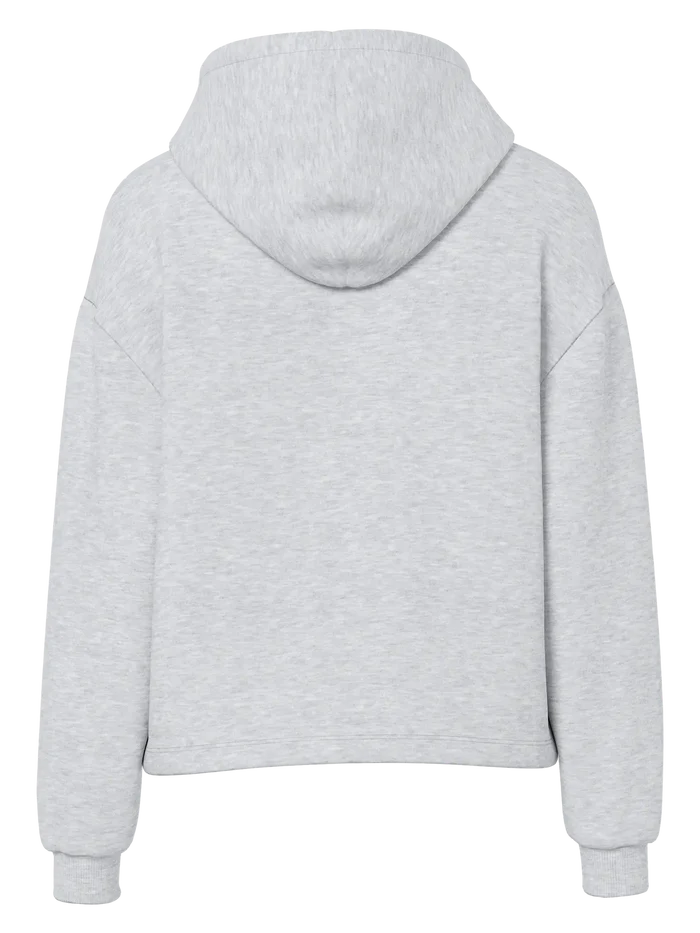 Chilli Glitter Hoodie (Light Grey/Melange)