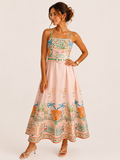 Clodagh Maxi Dress (Pink/Multi)