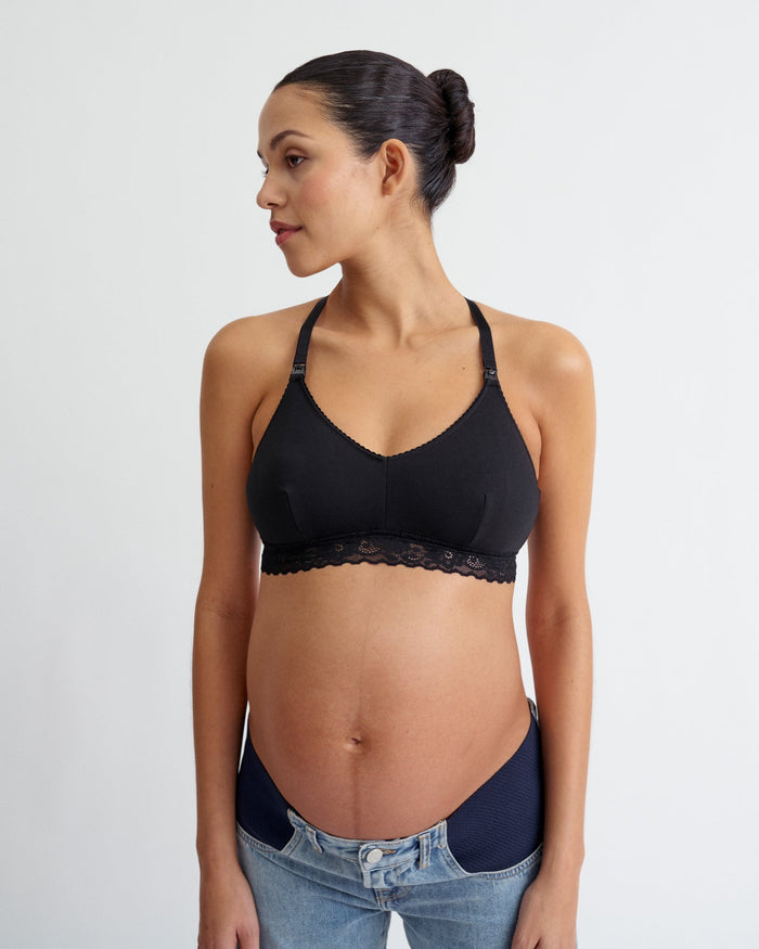 Cross - back Nursing Bra - Ilouity