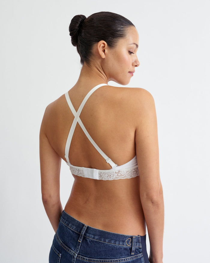 Cross - back Nursing Bra - Ilouity