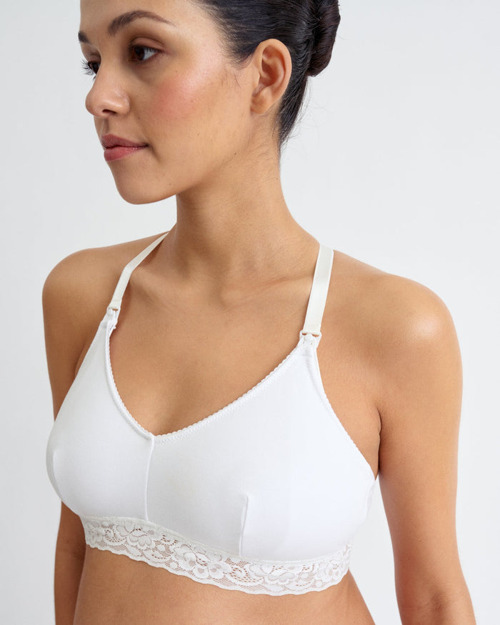 Cross - back Nursing Bra - Ilouity