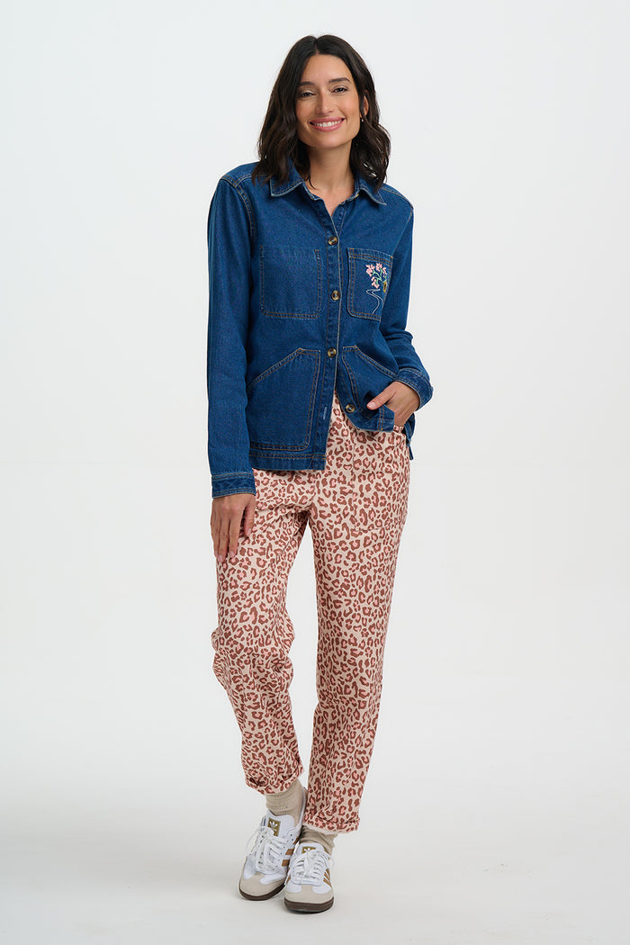 Dita Denim Jacket (Deep Indigo)