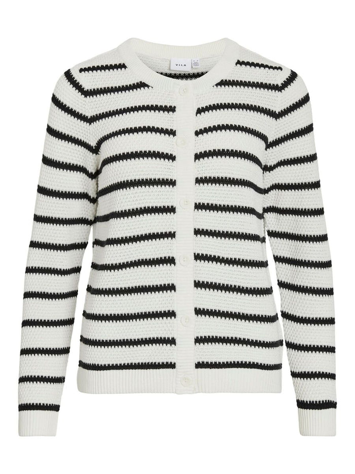 Dora Cardigan (White/Black)