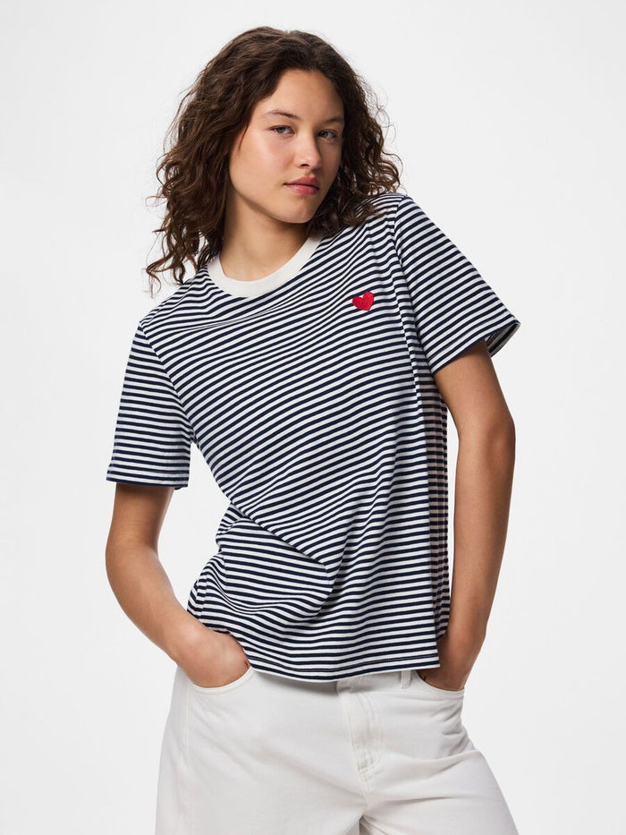 Eden T-Shirt (Navy/White)