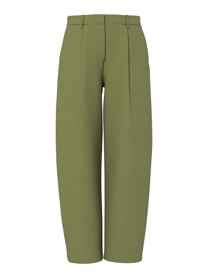 Ellie Barrel Leg Pants (Sphagnum)