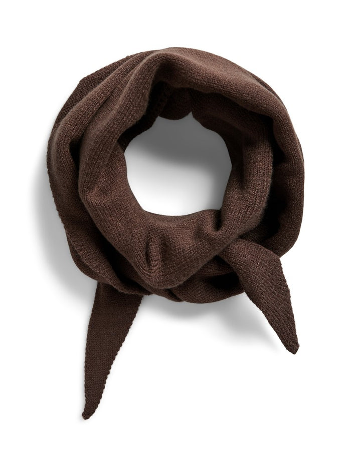 Emma Triangle Scarf (Hot Fudge)