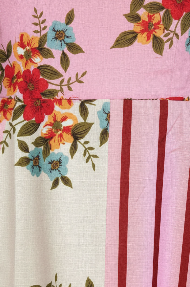 Erica Maxi Dress (Pink)