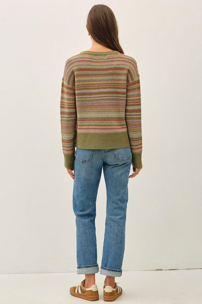 Everything In Place Sage Sweater