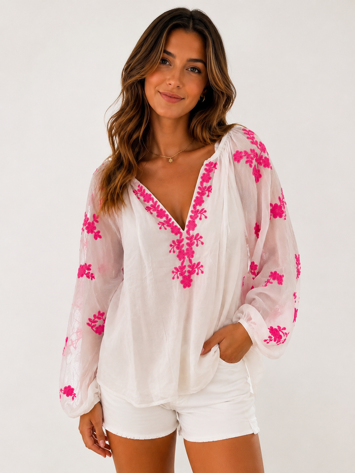 Flo Top (White/Pink)