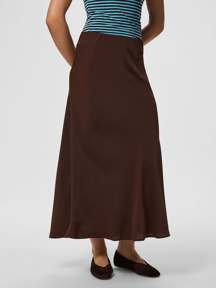 Fran Maxi Skirt (Hot Fudge)