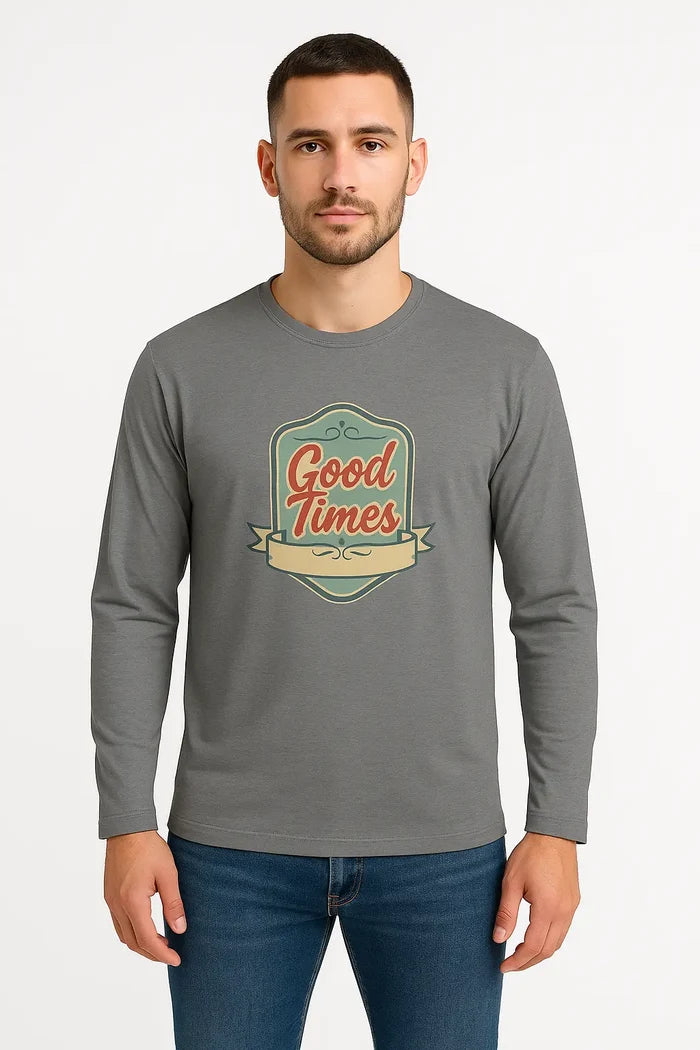Good Times Unisex Lightweight Long Sleeve Tee