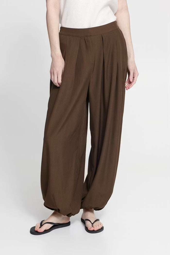 Harley Harem Pants (Slate Brown/Melange)
