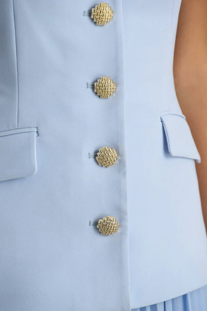 Heavenly Maxi Dress (Powder Blue)