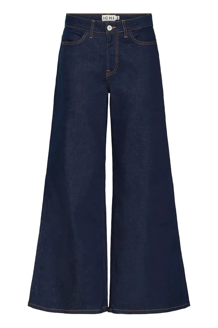 Imogen Wide Leg Jeans (Authentic Blue/Leg 30")