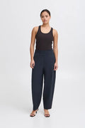 Kate Barrel Leg Pants (Total Eclipse)